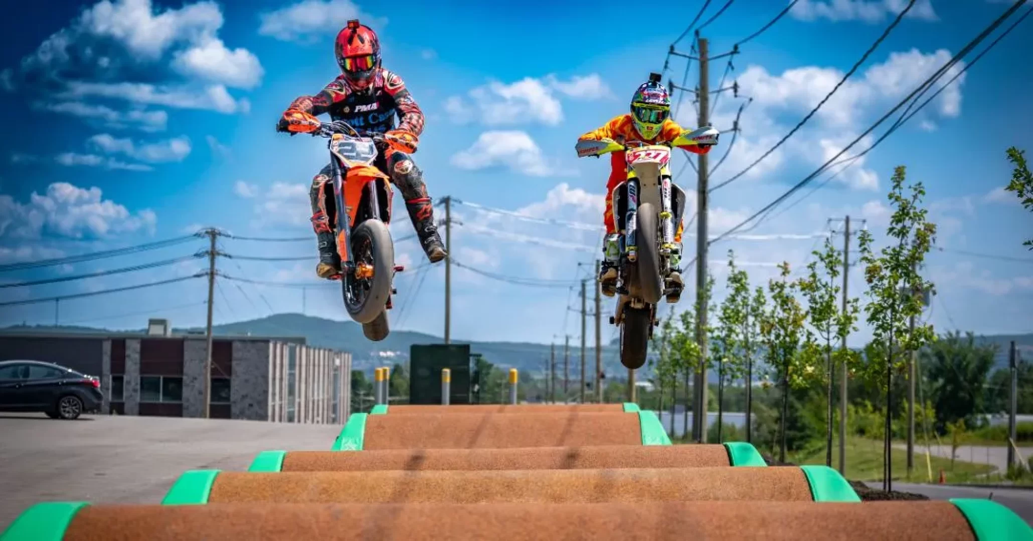 #227 Nelson Jr Moreau & #132 Bronson Pearce