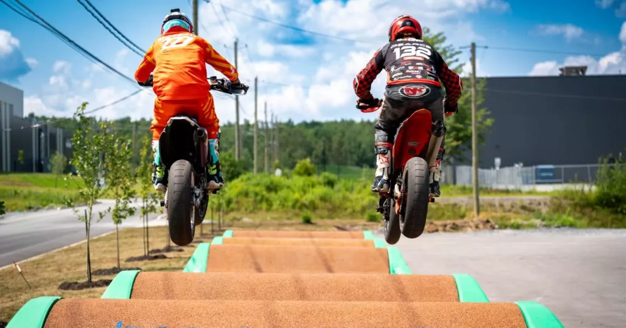 #227 Nelson Jr Moreau & #132 Bronson Pearce