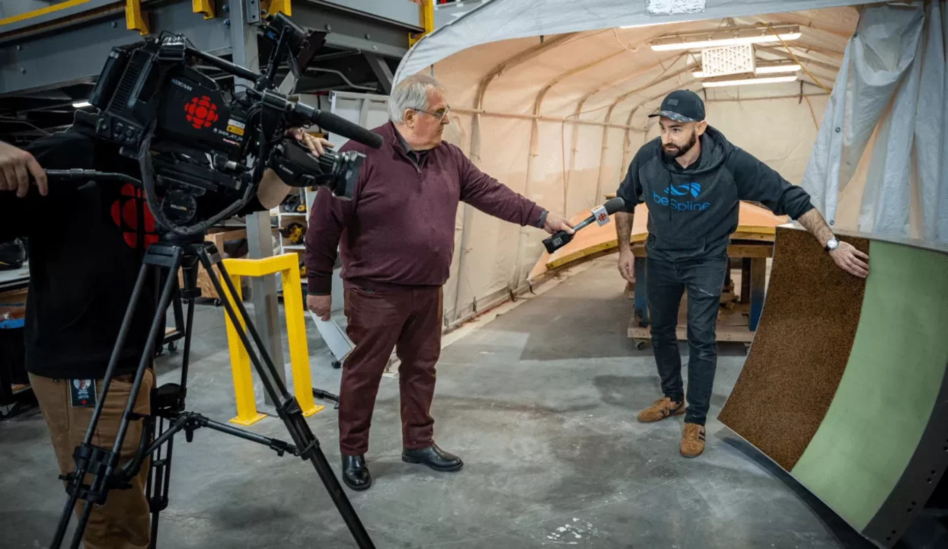 Entrevue avec Radio-Canada Estrie